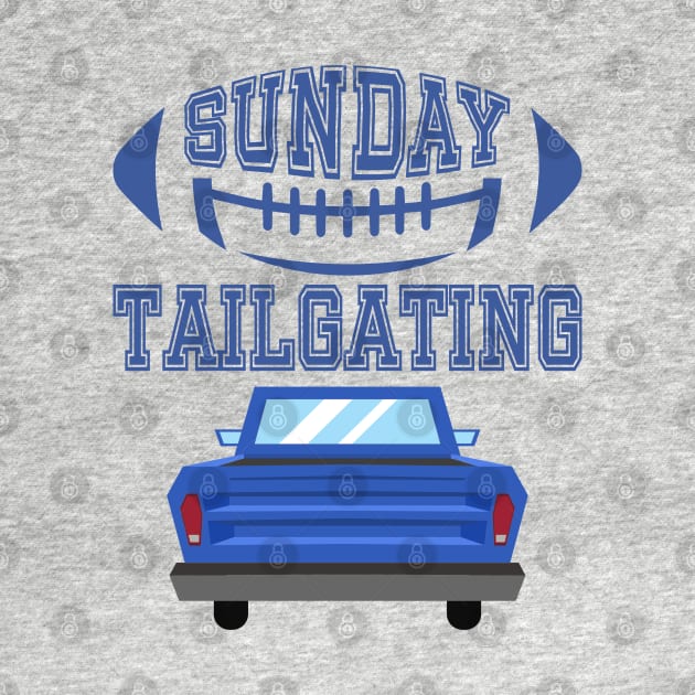 Sunday Tailgating by Blended Designs